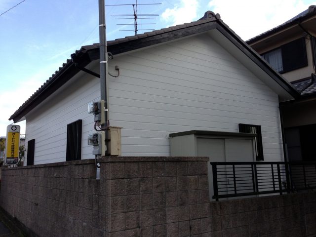 加古川市　外壁塗装　塗り替え工事　施工後