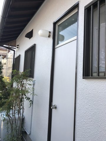 神戸市　外壁塗装　塗り替え工事　施工後